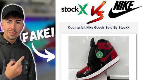 nike stockx fakes - StockX scandal.